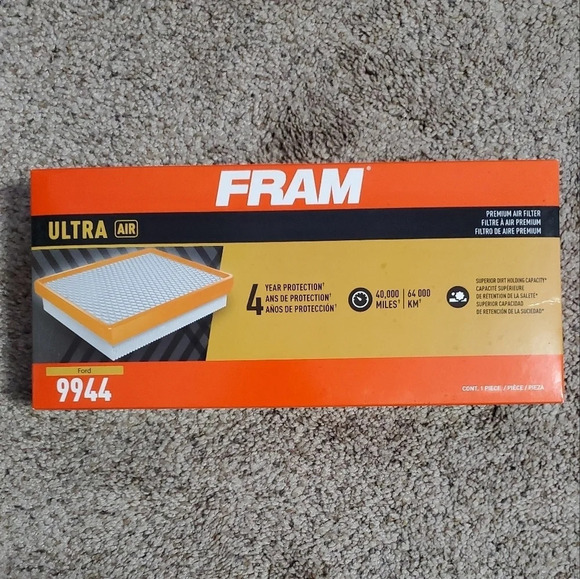 FRAM Ultra Air Vehicle Car Premium Air Filter Ford 9944 - Picture 1 of 6